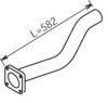 DINEX 28214 Exhaust Pipe